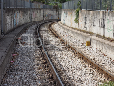 railroad railway track