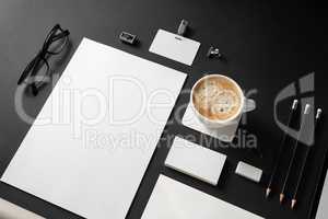 Photo of blank stationery