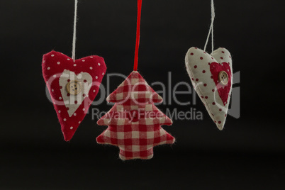 Close up of Christmas decoration hanging