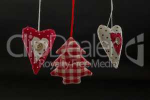 Close up of Christmas decoration hanging