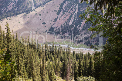 Kyrgyzstan. Gorge Barskoon.