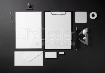 Blank corporate identity