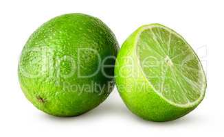 Lime whole and half