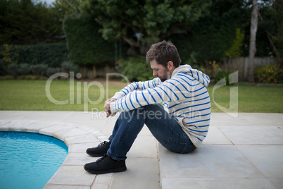 Man standing in the park