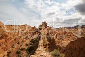 Panorama of the canyon fairytale or skazka .