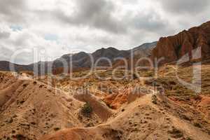 Panorama of the canyon fairytale or skazka .