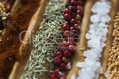 Close-up of spices