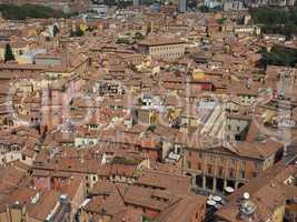 Aerial view of Bologna