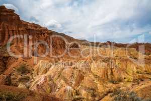 Panorama of the canyon fairytale or skazka .