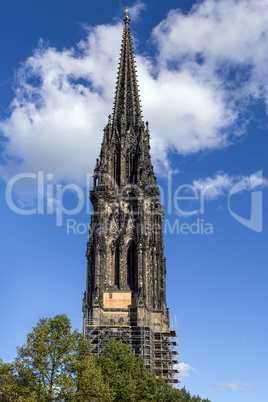 Mahnmal Kirche in Hamburg