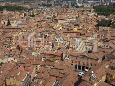 Aerial view of Bologna