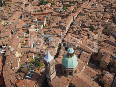 Aerial view of Bologna