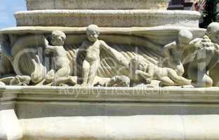 détails fontaine a Séville