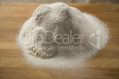 Heap of flour