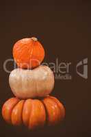 Stack of pumpkins