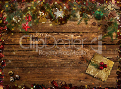 Congratulations on the Christmas background image. 3D rendering.