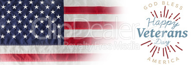 Composite image of logo for the veterans day