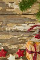 Cookies on wooden table