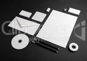 Blank corporate stationery