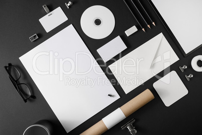 Simple stationery mock-up
