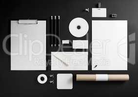 Blank corporate stationery