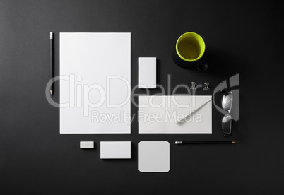 Blank stationery set