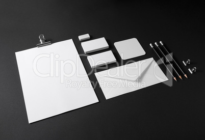 Photo of blank stationery