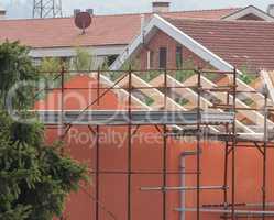 house roof construction