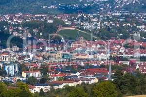 view to the city Esslingen