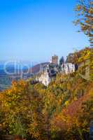 autumn at the castle Reussenstein