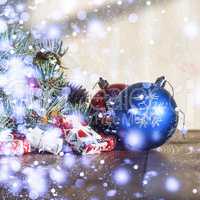 2018 New Year, Christmas. Christmas decorations