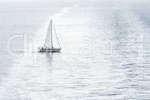 Segelboot auf der Ostsee