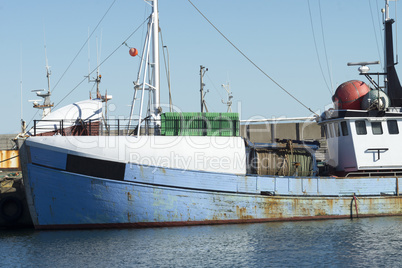 Fischkutter im Hafen