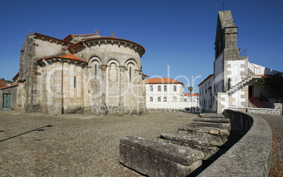 Romanische Kirche von Sao Pedro de Rates, Portugal, Europe