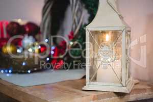 Christmas lantern and decoration