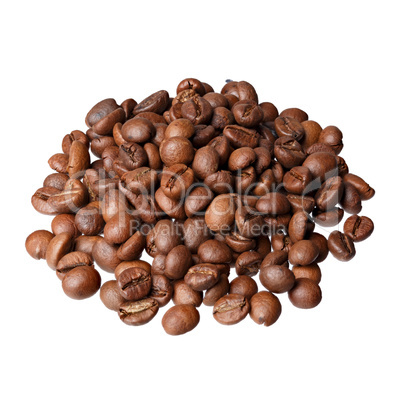 Indian Cherry gourmet coffee on white background. Indian Cherr