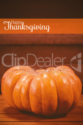 Composite image of thanksgiving greeting text