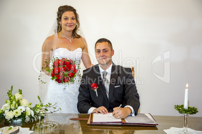 bride and groom