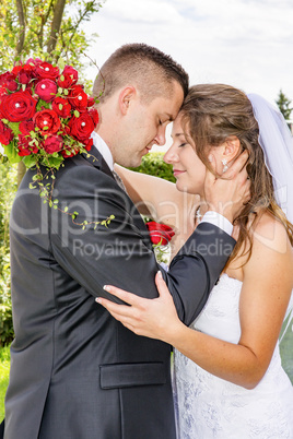 bride and groom