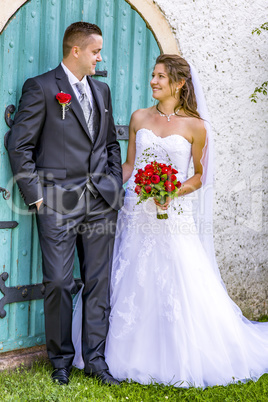 bride and groom