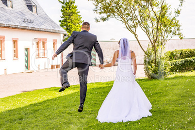 bride and groom