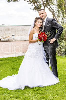 bride and groom