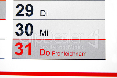 Fronleichnam