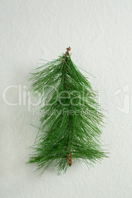 Christmas decoration of white background