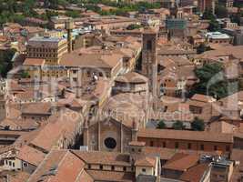 Aerial view of Bologna