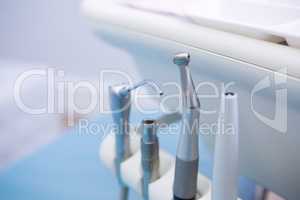Dental equipments at medical clinic
