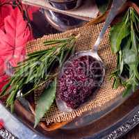 cranberry chutney with red beet
