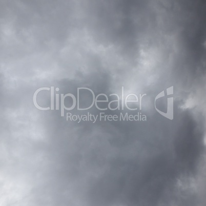 grey sky with clouds background