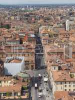 Aerial view of Bologna