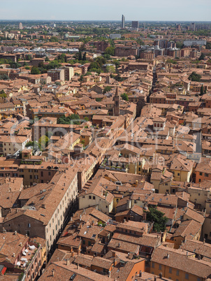 Aerial view of Bologna